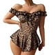 Off-Shoulder Lingerie Sleepwear For Women