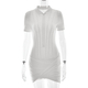 Slim-Fit Polo Collar Bodysuit