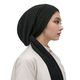 Solid Color Elastic Beanie Turban Hat