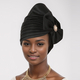 Multi-Layer Beaded Bow Ethnic Hat