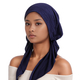 Pleated Crinkle Fabric Long Tail Turban Hat