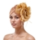 Elegant Side Flower Ribbon Watermelon Hat