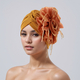 Elegant Side Flower Ribbon Watermelon Hat