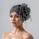 Elegant Side Flower Ribbon Watermelon Hat