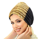 Layered Sequin Turban Head Wrap