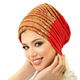 Layered Sequin Turban Head Wrap