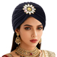 Rhinestone Forehead Headscarf Hat For Women