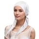 Rhinestone Feather Curved Wrap Headscarf Hat