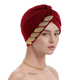 Rhinestone Beanie Pullover Headscarf Hat For Women