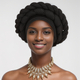 Crushed Linen Double-Layer Twist Head Wrap