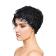 5-Flower Lace Beanie Hair Cover Hat