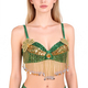 Beaded Sequin Belly Dance Bra Top
