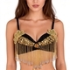 Beaded Sequin Belly Dance Bra Top