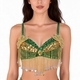 Beaded Sequin Belly Dance Bra Top