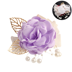 Light Purple Wrist Flower (L 9Cm*W 8Cm) 11G