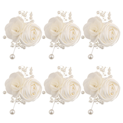 Boutonniere XH6312B Cream (6 Packs) 9Cm*12Cm