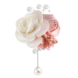 Boutonniere XH101 Champagne (1 Piece) 7Cm*11Cm