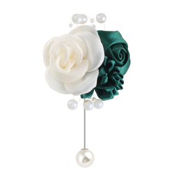 Boutonniere XH101 Dark Green (1 Piece) 7Cm*11Cm