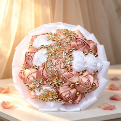 Dusty Pink + Champagne + White Diameter 20Cm*Height 25