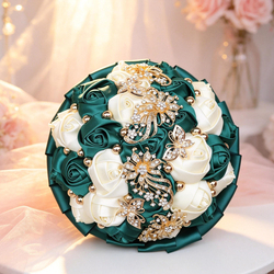 Dark Green + Cream Diameter 20Cm*Height 25