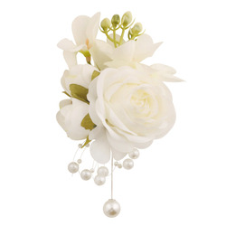 Cream Boutonniere (Length 1.53Cm*Width 7Cm) 12G