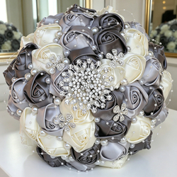 Dark Gray + Silver + Cream, Diameter 21 Cm * Height 26 Cm (Approx. 330 G