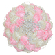 Satin-Strass-Rosen-Brautstrauß