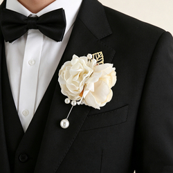 Cream Corsage (L 12Cm*W 8Cm) 10G