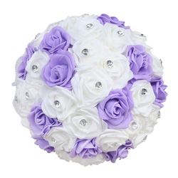 White + Light Purple, Diameter 26Cm*Height 26Cm, 147G