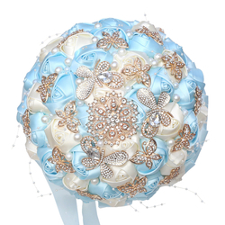 2 Light Blue 1 Cream. Top Layer 1:1 (21Cm Diameter*26Cm Height) 460G