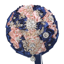 Navy + Light Champagne, Diameter 23Cm, Height 25Cm, 469G
