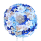 Satin Bridal Bouquet With Butterfly Rhinestone Pearls