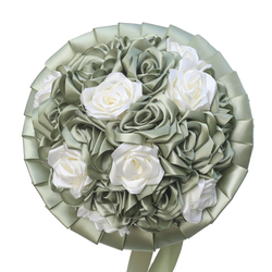 2 Sage + 1 Cream, Top Layer 1:1, Diameter 23Cm, Height 25Cm, 270G