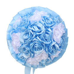 Light Blue + White, Diameter 23Cm, Height 25Cm, 270G