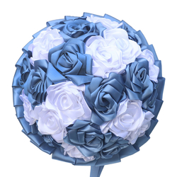 Haze Blue + White, Diameter 23Cm, Height 25Cm, 270G