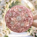 Diamond-Encrusted European-Style Bridal Bouquet