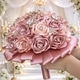 Diamond-Encrusted European-Style Bridal Bouquet