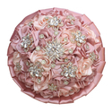 Diamond-Encrusted European-Style Bridal Bouquet