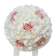 Grand bouquet de mariée en roses en satin 29Cm