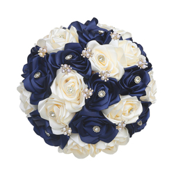 Navy + Apricot (Diameter 23Cm*Height 25Cm)