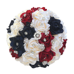 1 Apricot, 1 Dark Red; 1 Apricot, 1 Black; Top Layer 1:1 (Diameter 23Cm*Height 25Cm)