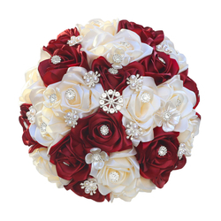 Dark Red + Apricot (Diameter 23Cm*Height 25Cm)
