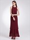 Simple Elegant Sleeveless Two-Piece Chiffon Long Evening Dress