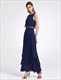 Simple Elegant Sleeveless Two-Piece Chiffon Long Evening Dress