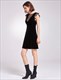 Illusion Neckline Cap Sleeve A-Line Knee Length Cocktail Dress