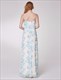 Floral Print Chiffon Maxi Dress With Spaghetti Straps