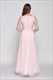 Smaragdgrünes Bodenlanges Prom Kleid Mit Spitzen-Bodice Und Langen Ärmeln