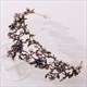  Baroque Flower Pearls Wedding Headpieces