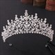 Rhinestone Baroque Wedding Headpieces