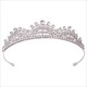 Vintage Braut-Haarschmuck mit Strasssteinen im Barockstil